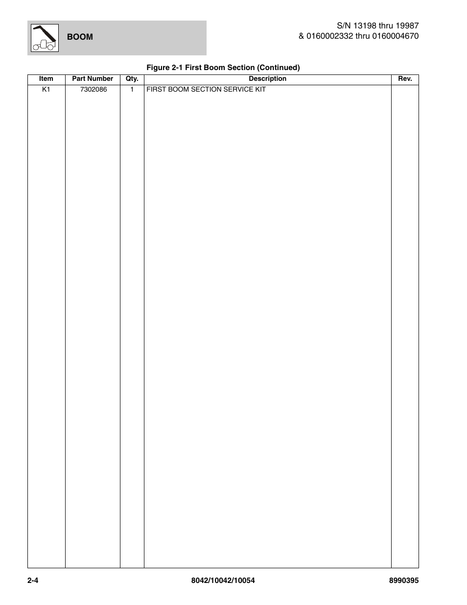 SkyTrak 10042 Parts Manual User Manual | Page 30 / 590