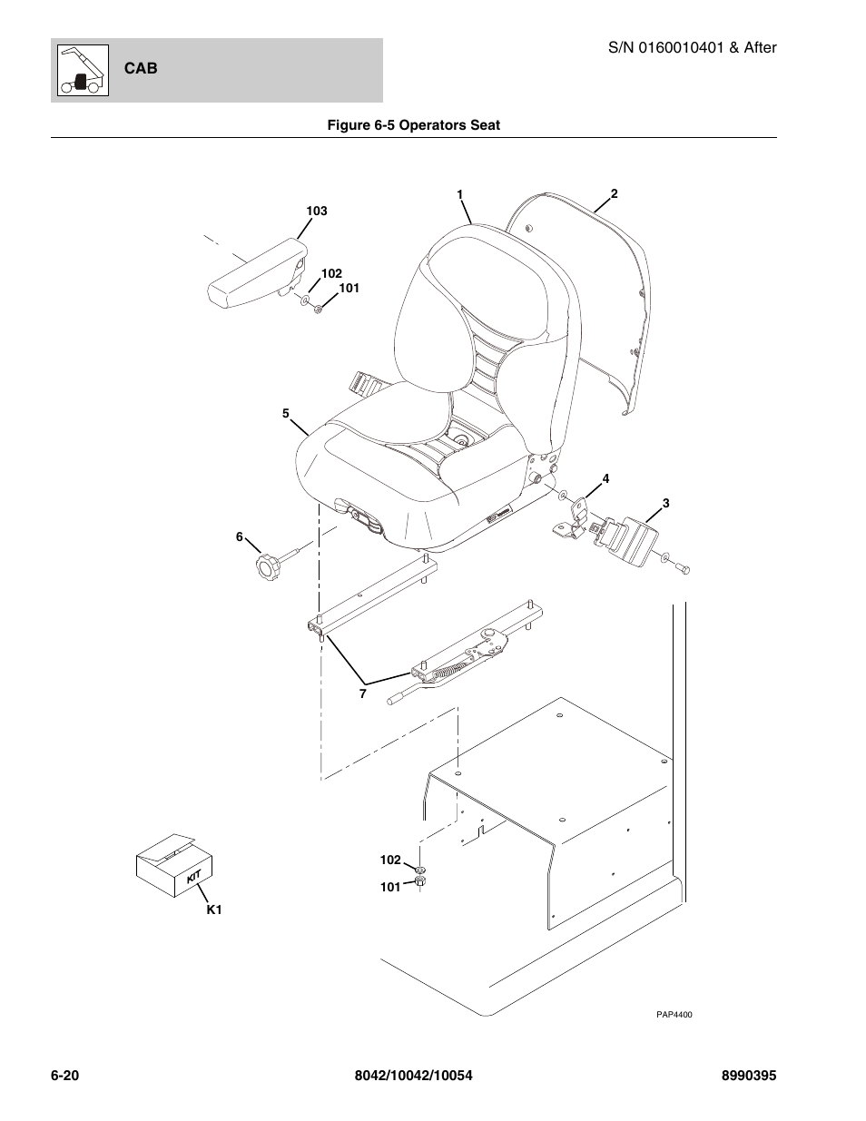 SkyTrak 10042 Parts Manual User Manual | Page 320 / 590