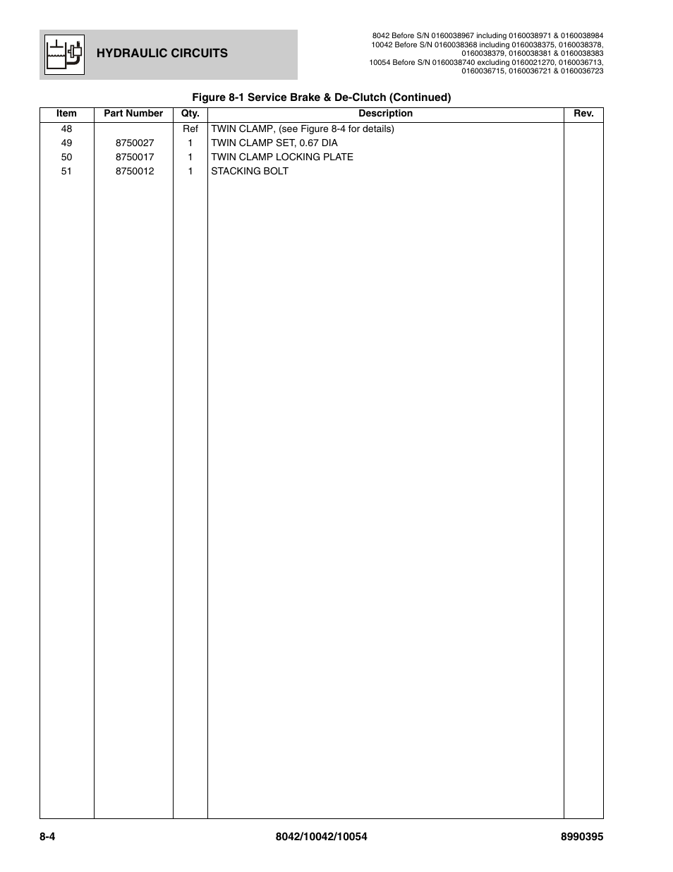 SkyTrak 10042 Parts Manual User Manual | Page 358 / 590