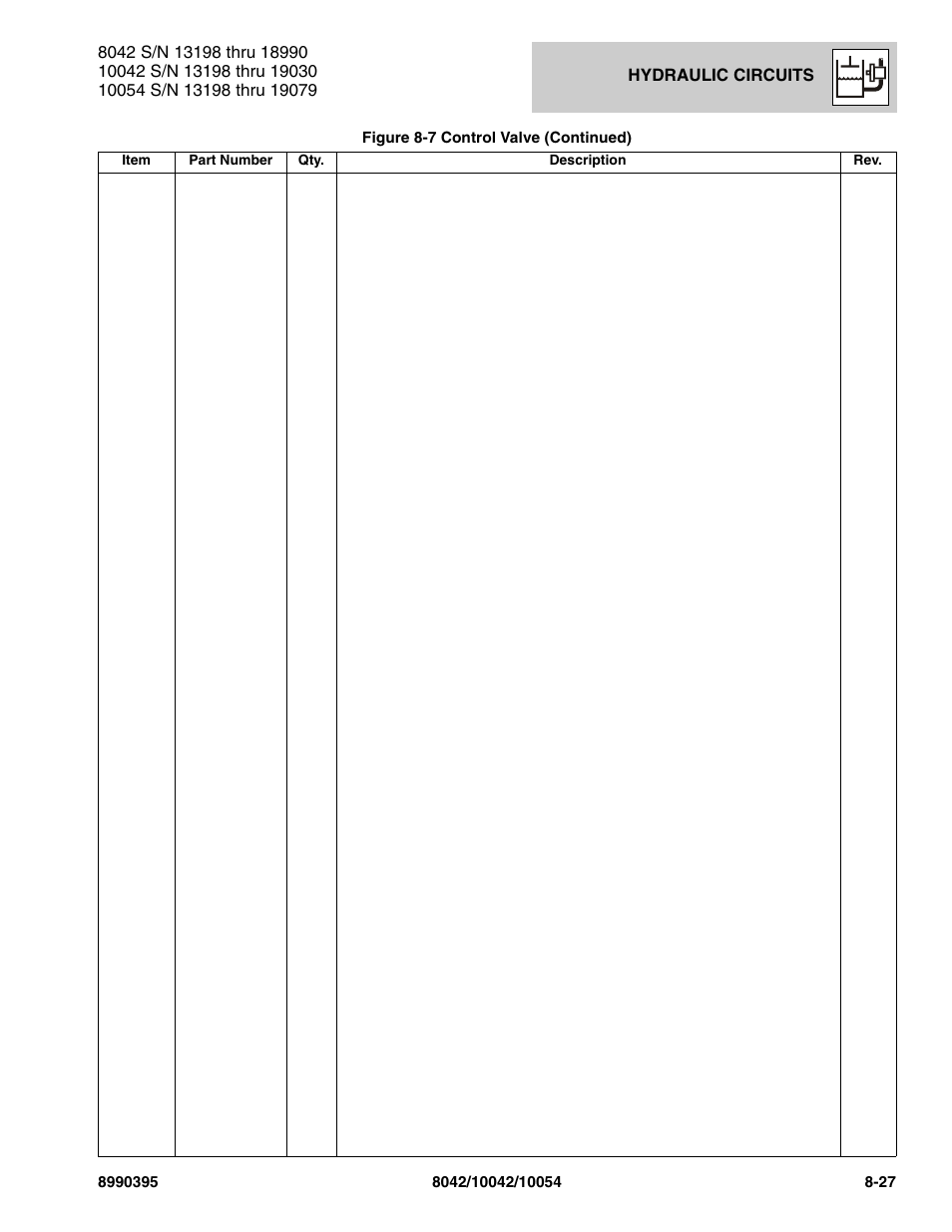 SkyTrak 10042 Parts Manual User Manual | Page 381 / 590
