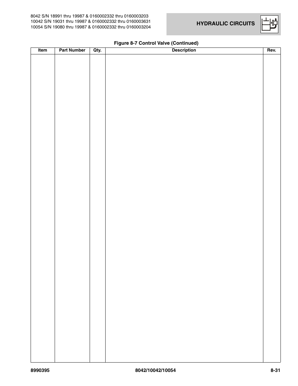 SkyTrak 10042 Parts Manual User Manual | Page 385 / 590