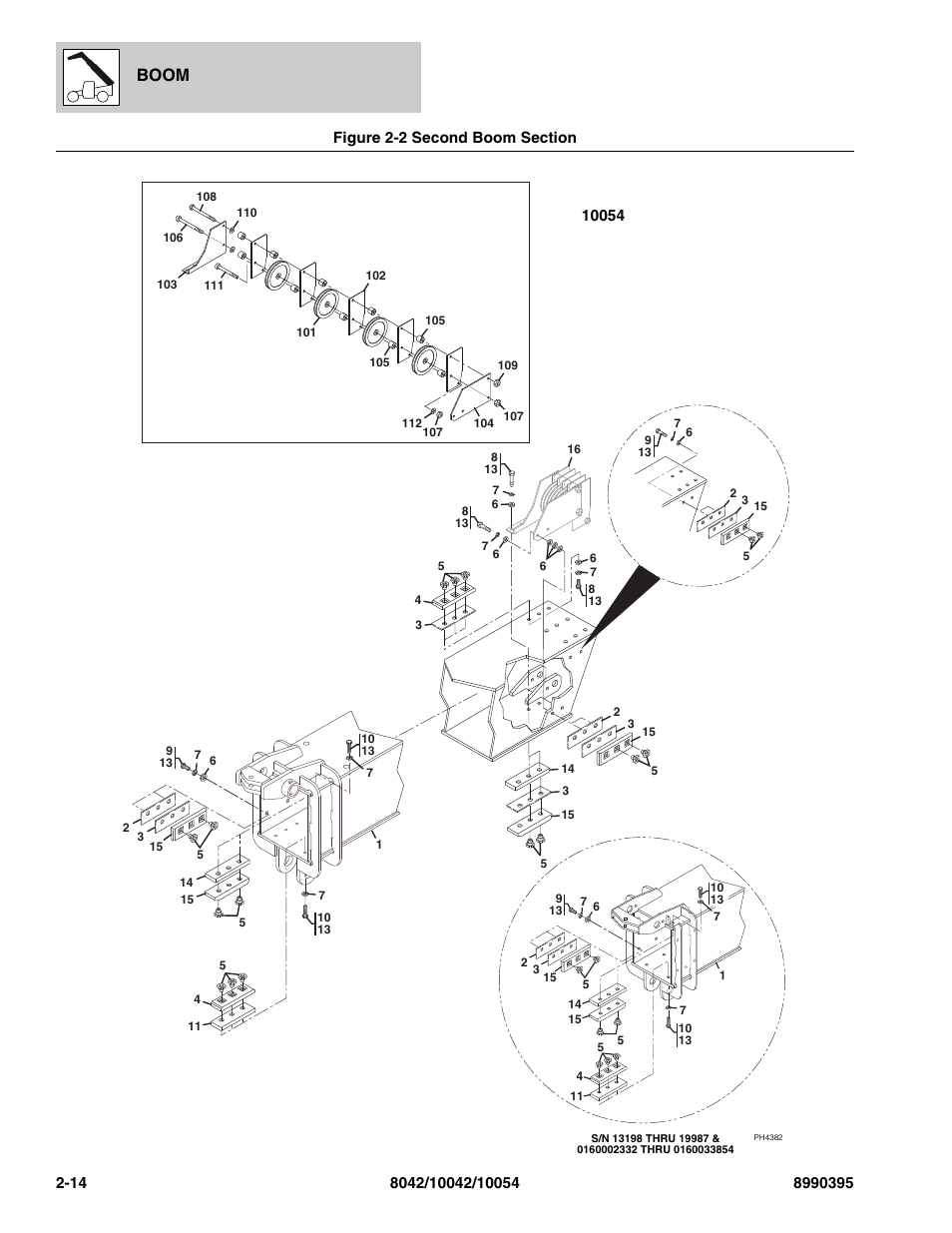 Boom | SkyTrak 10042 Parts Manual User Manual | Page 40 / 590
