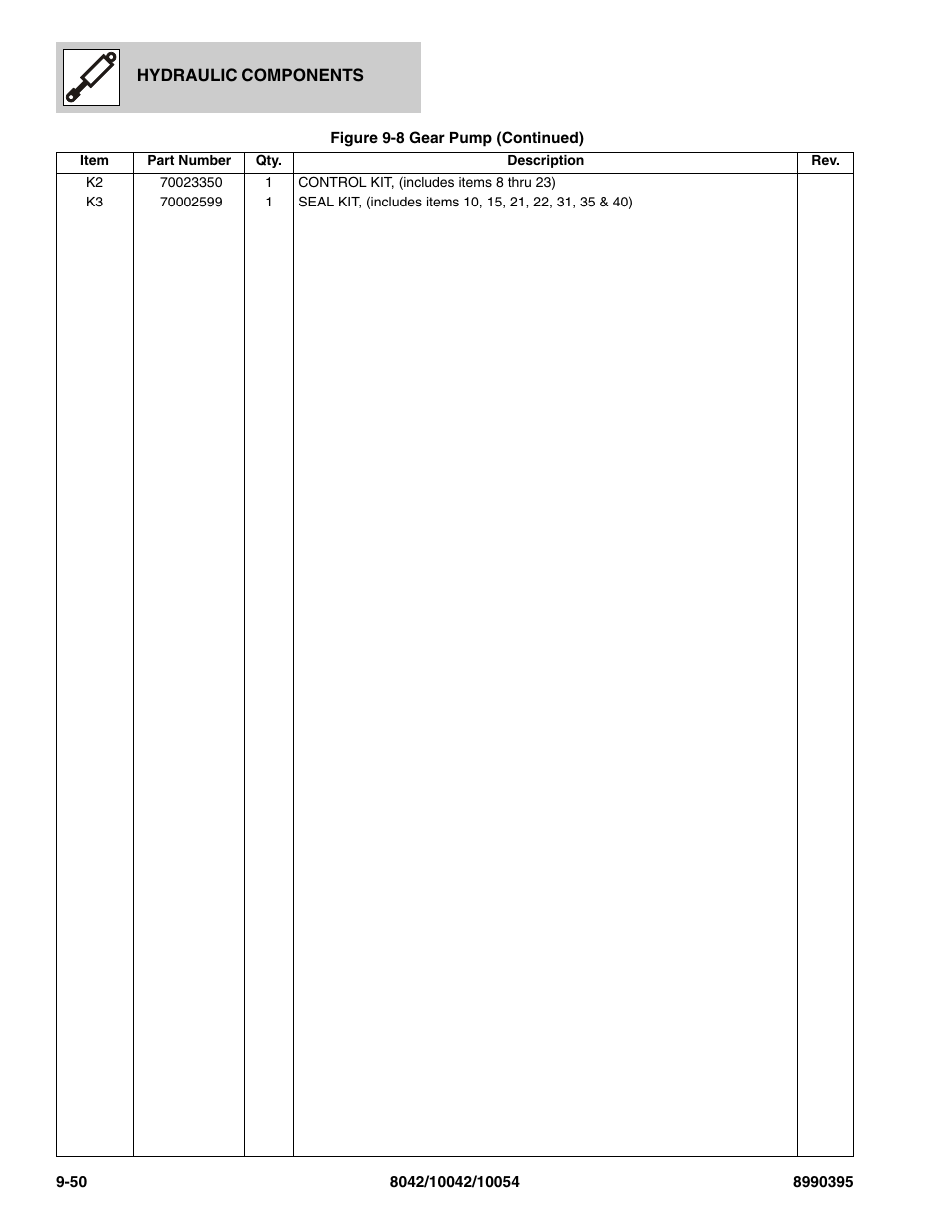 SkyTrak 10042 Parts Manual User Manual | Page 466 / 590