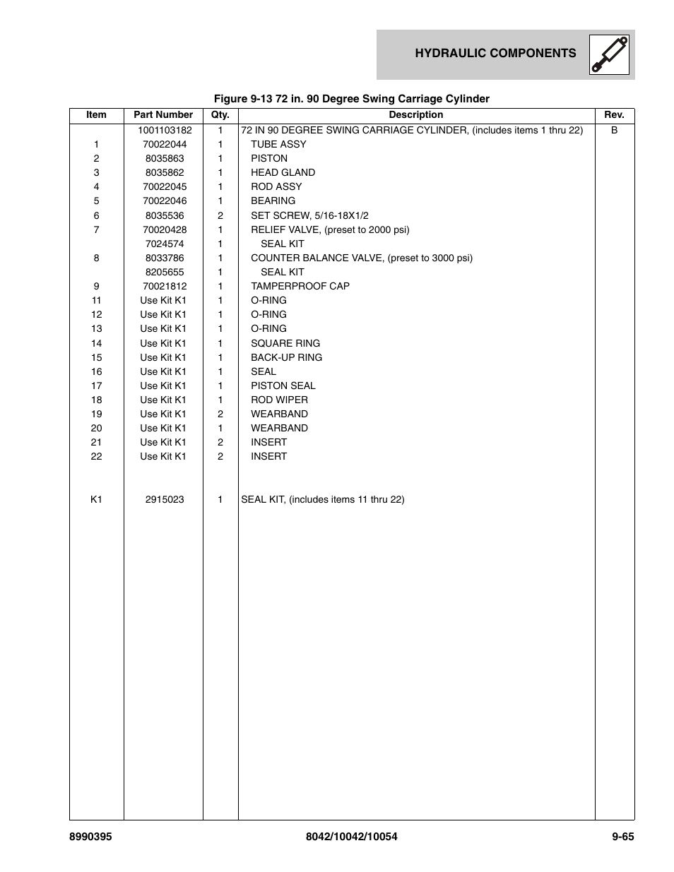 SkyTrak 10042 Parts Manual User Manual | Page 481 / 590