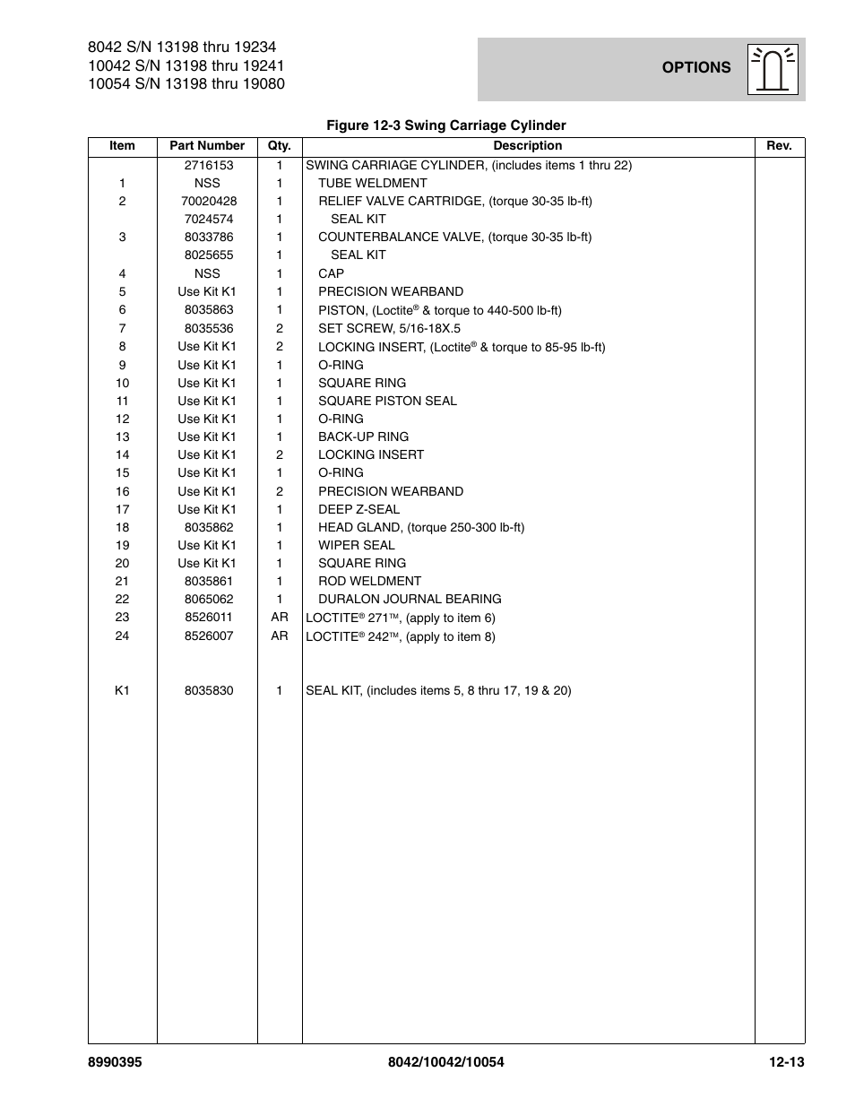 SkyTrak 10042 Parts Manual User Manual | Page 547 / 590