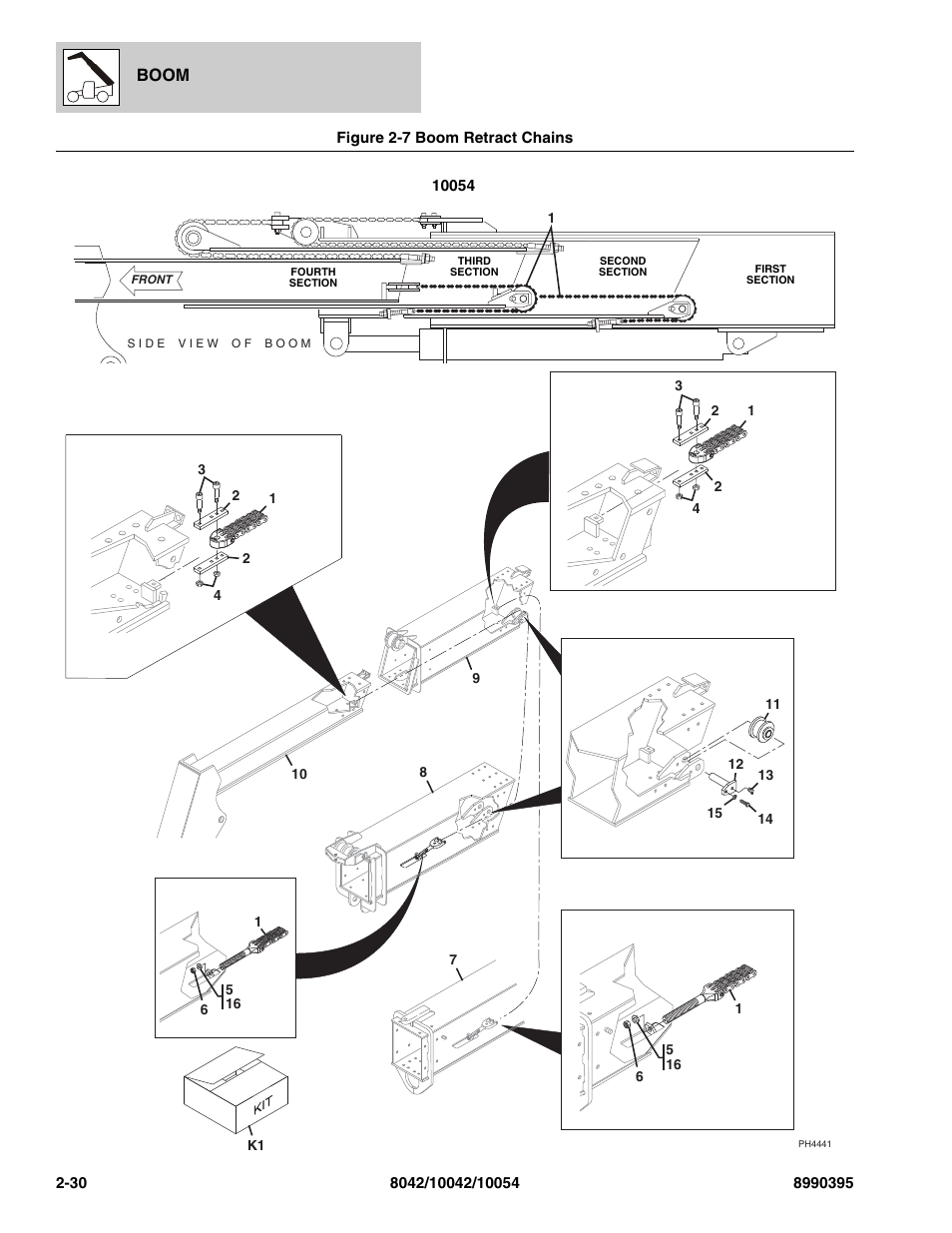 Boom | SkyTrak 10042 Parts Manual User Manual | Page 56 / 590
