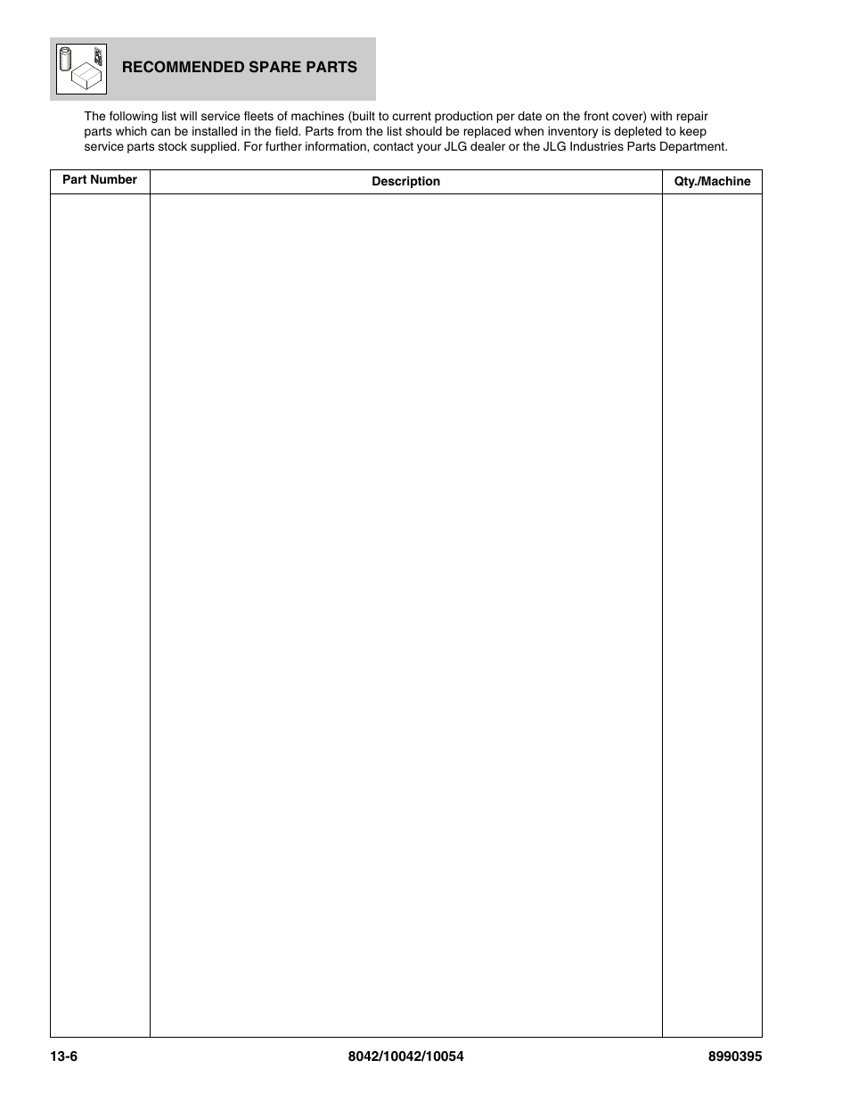 SkyTrak 10042 Parts Manual User Manual | Page 572 / 590