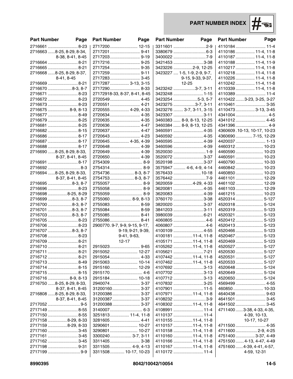SkyTrak 10042 Parts Manual User Manual | Page 577 / 590