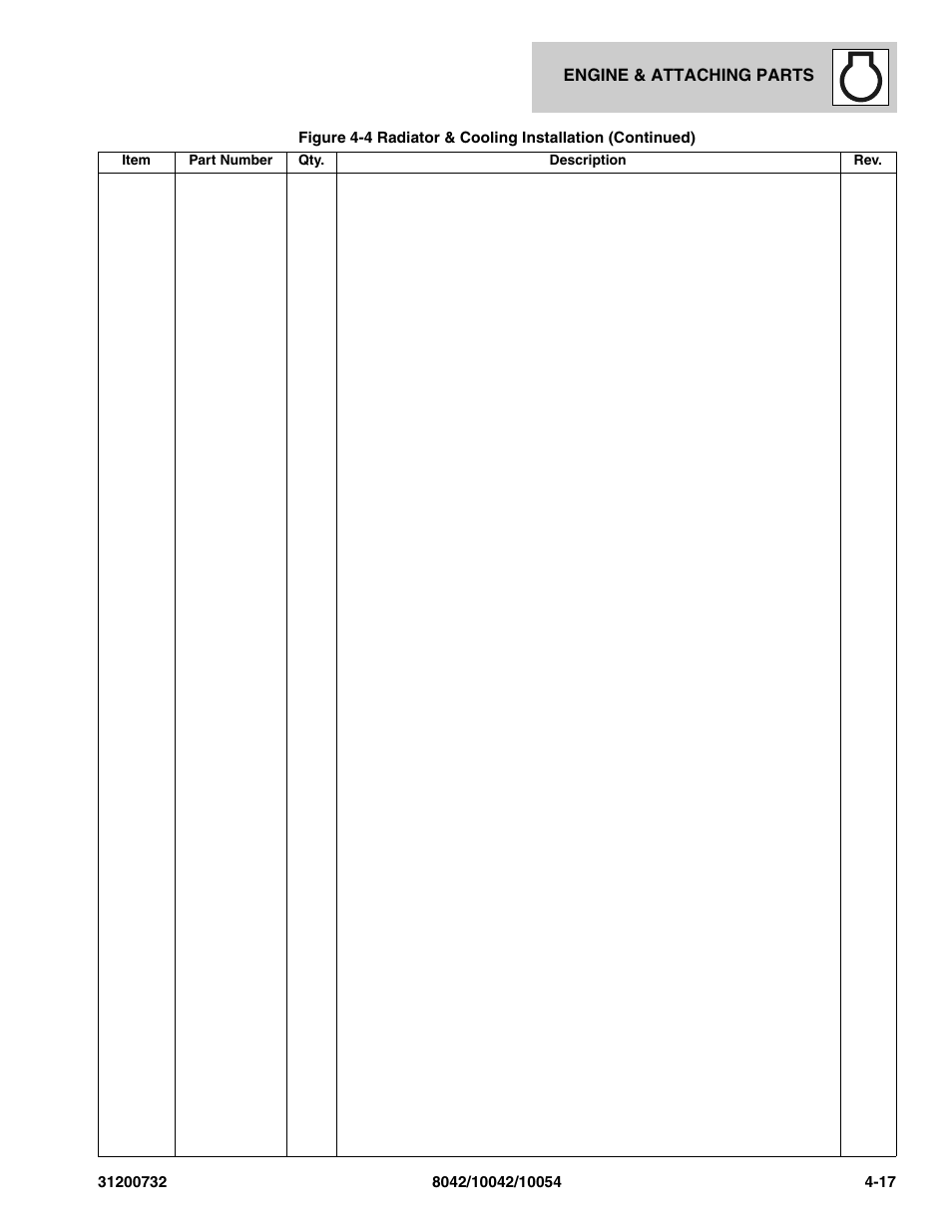 SkyTrak 8042 Parts Manual User Manual | Page 103 / 388