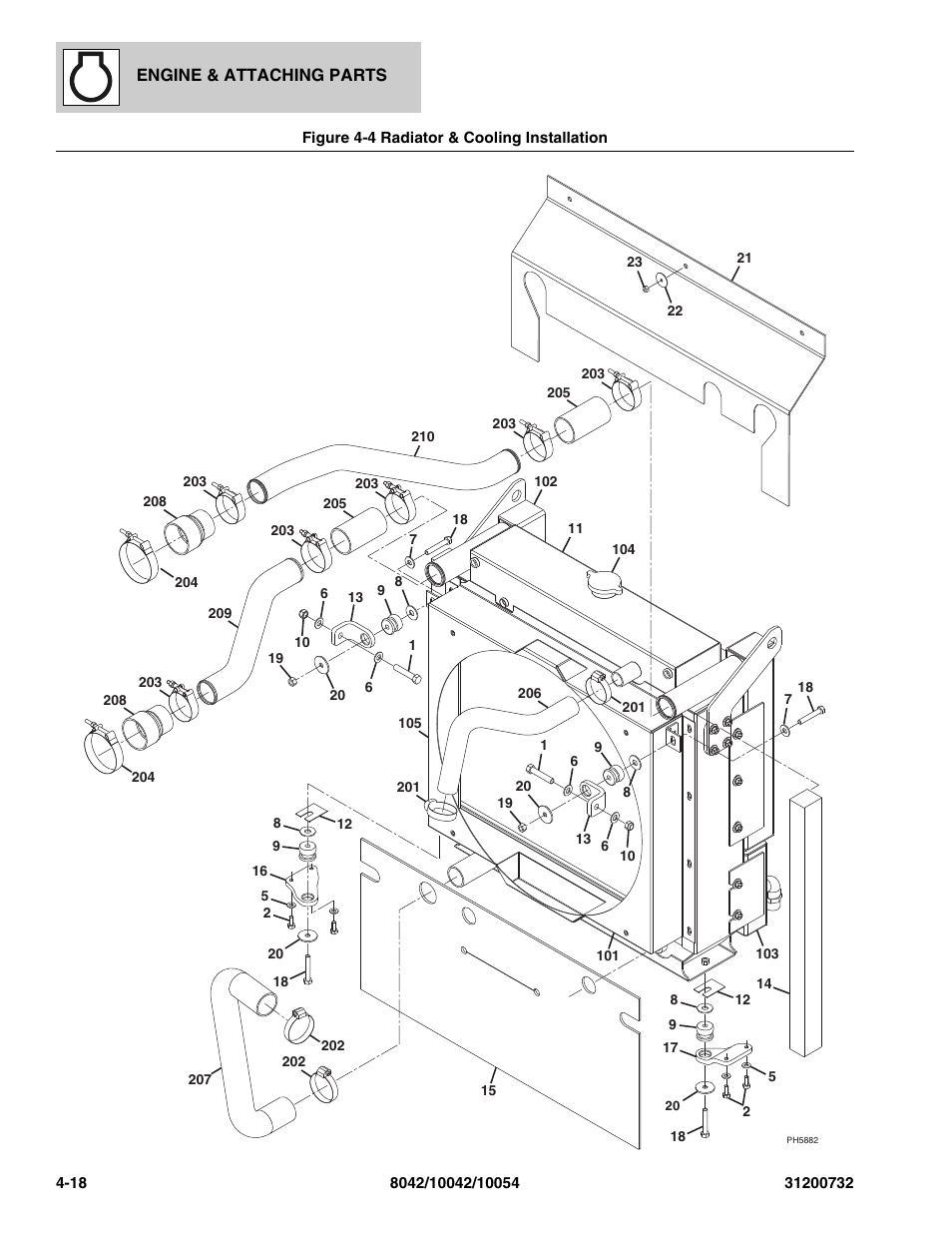 SkyTrak 8042 Parts Manual User Manual | Page 104 / 388