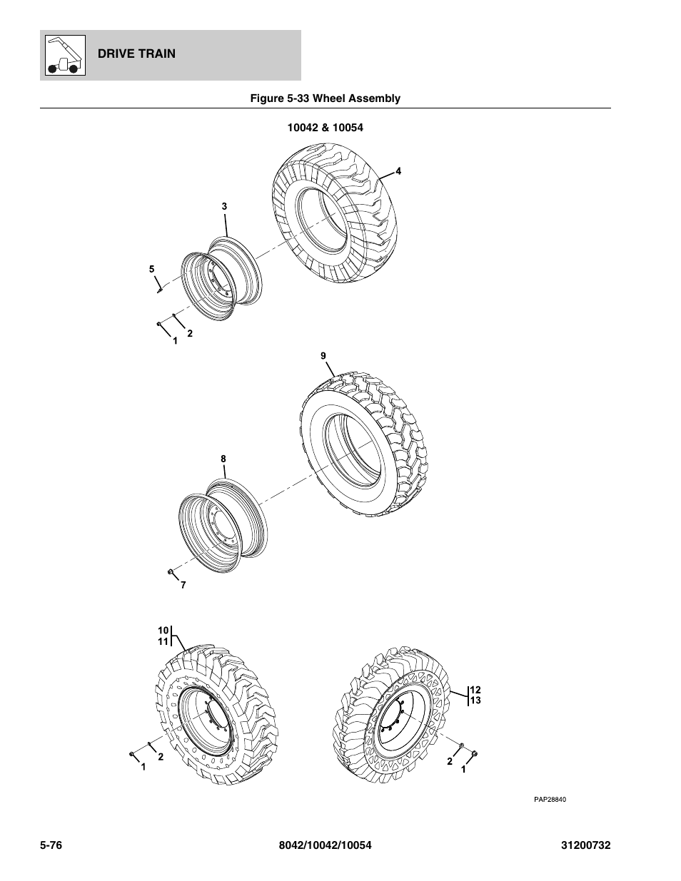 SkyTrak 8042 Parts Manual User Manual | Page 194 / 388