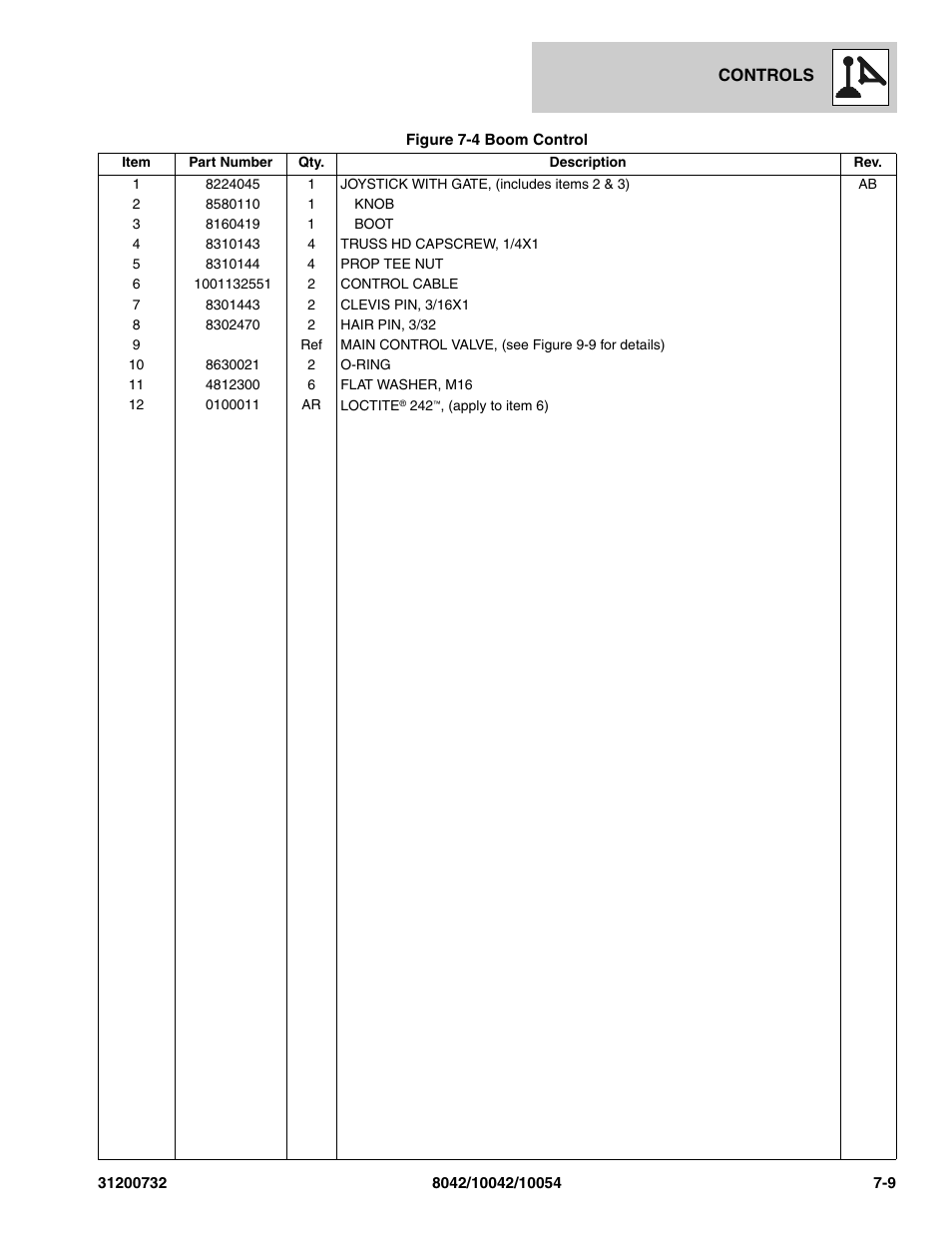 SkyTrak 8042 Parts Manual User Manual | Page 229 / 388