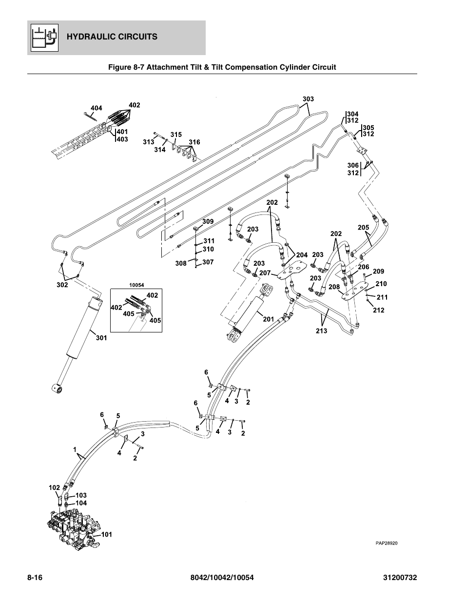 SkyTrak 8042 Parts Manual User Manual | Page 250 / 388