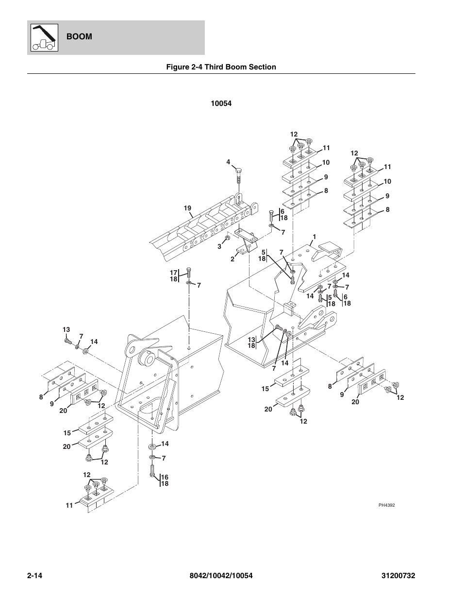 SkyTrak 8042 Parts Manual User Manual | Page 36 / 388