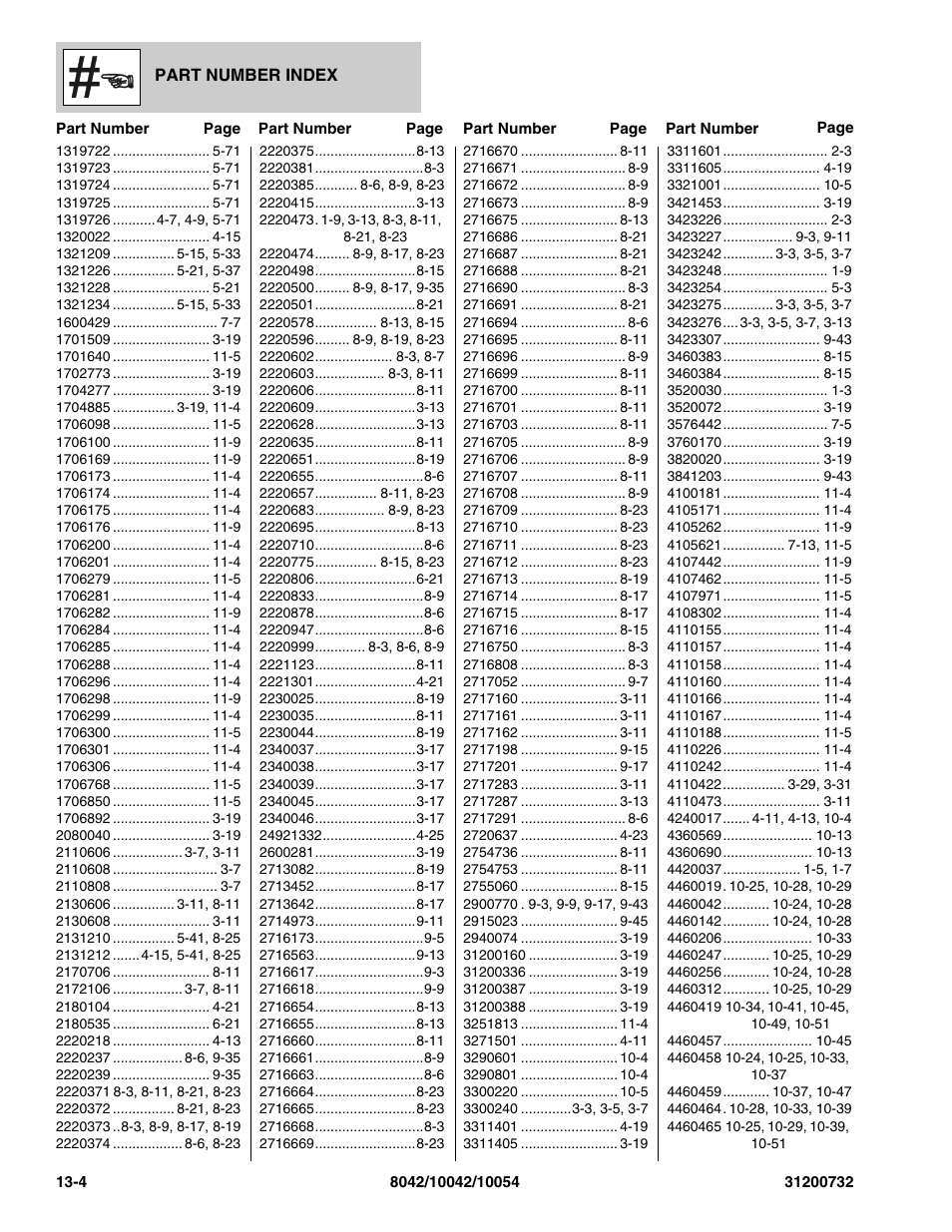 SkyTrak 8042 Parts Manual User Manual | Page 378 / 388