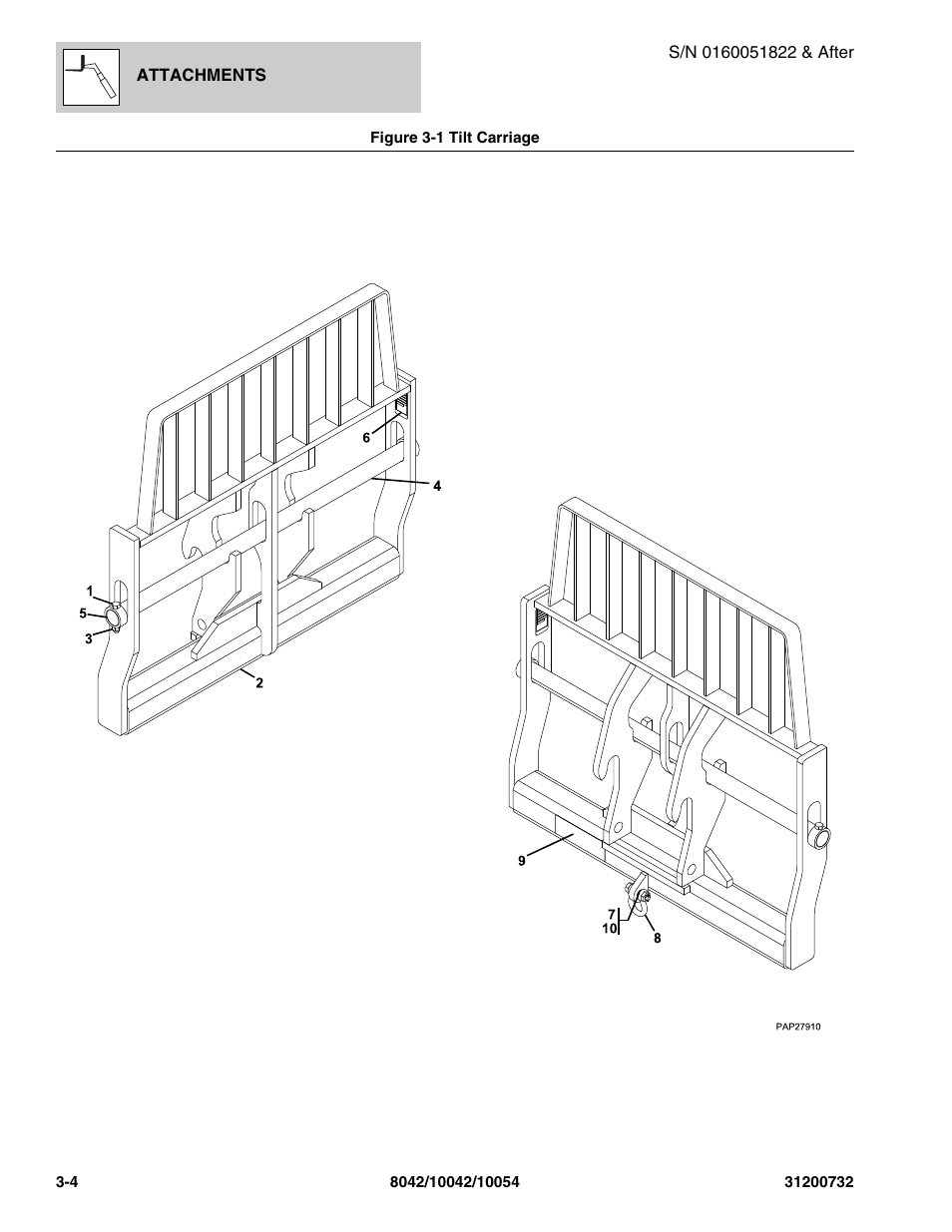 SkyTrak 8042 Parts Manual User Manual | Page 54 / 388