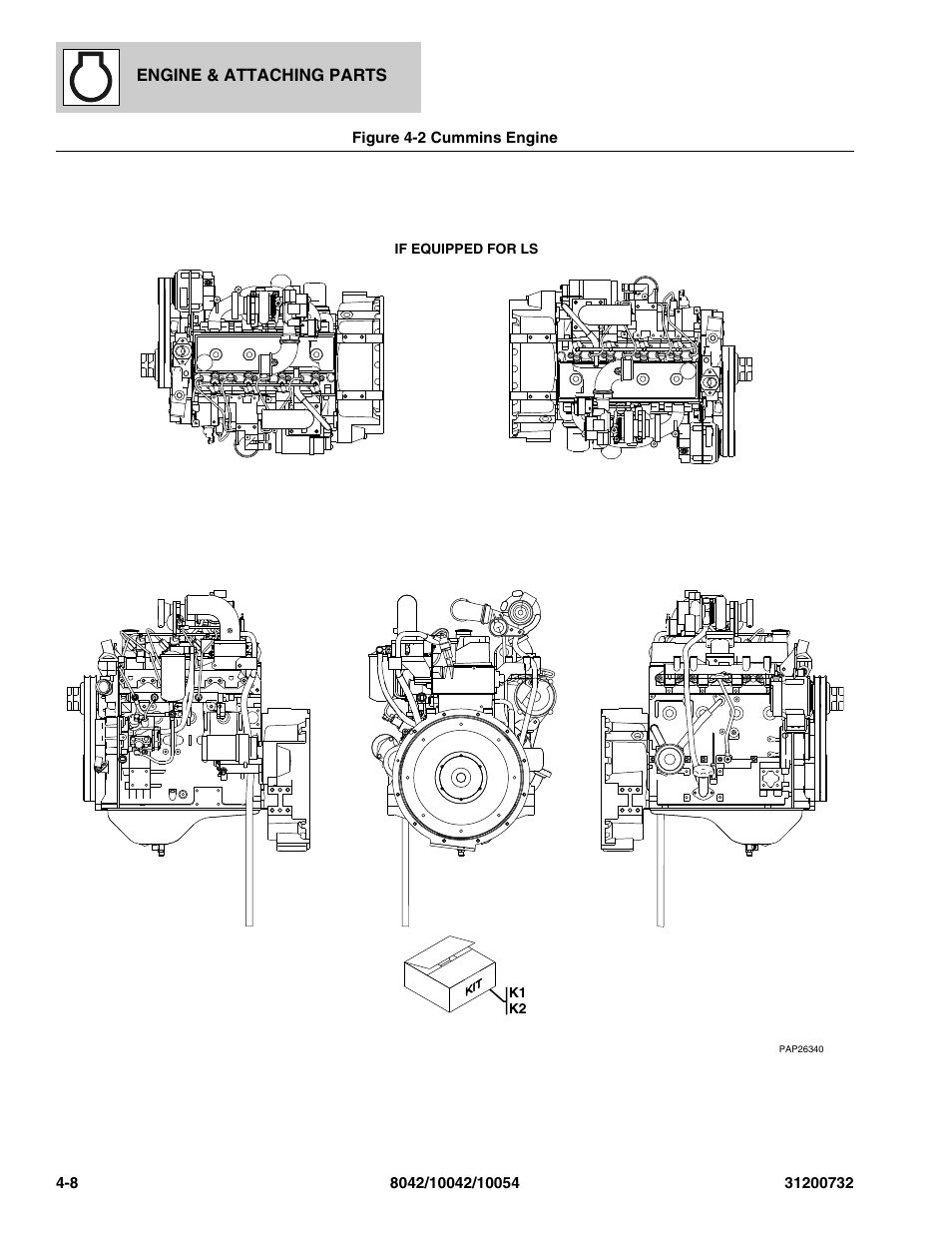 SkyTrak 8042 Parts Manual User Manual | Page 94 / 388
