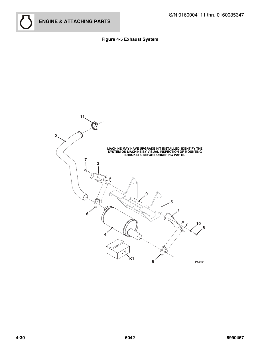 SkyTrak 6042 Parts Manual User Manual | Page 120 / 466