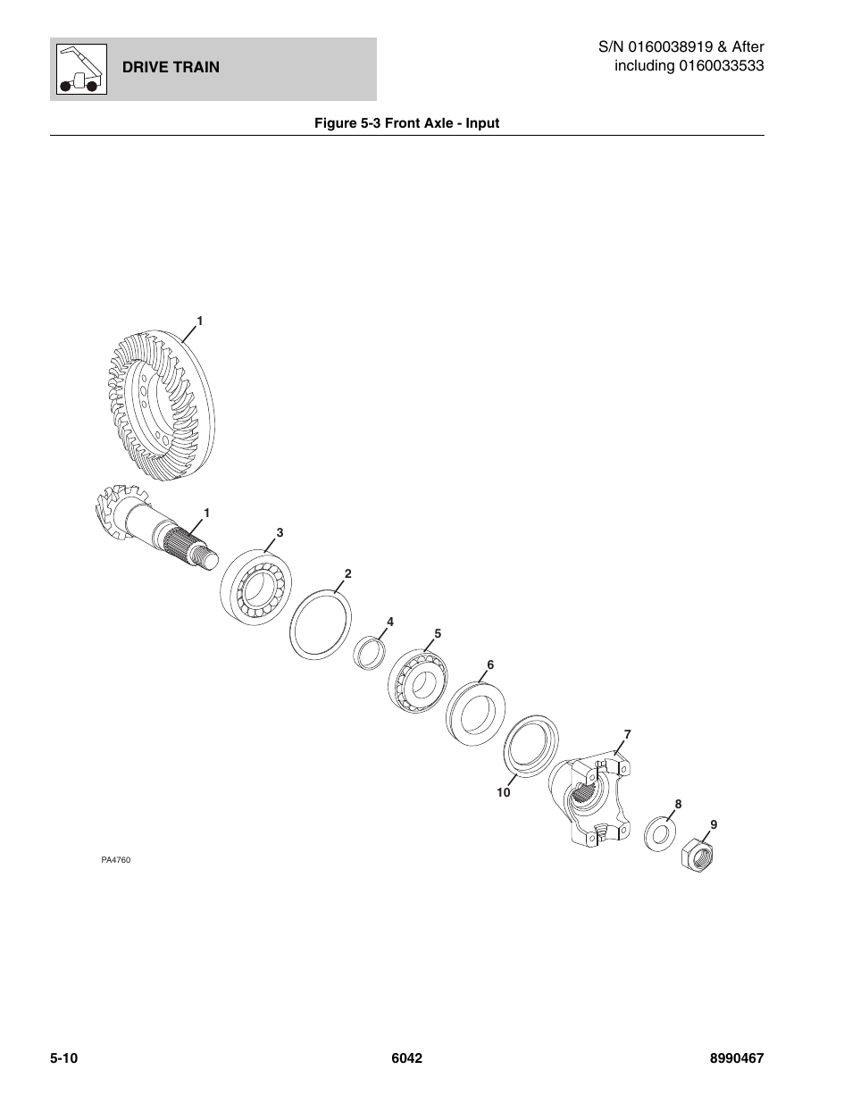 SkyTrak 6042 Parts Manual User Manual | Page 142 / 466