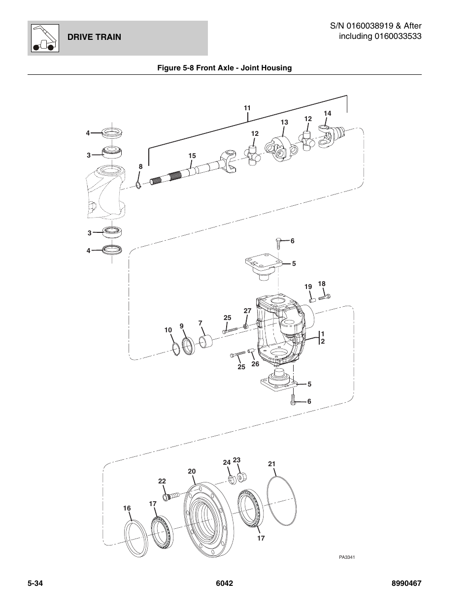SkyTrak 6042 Parts Manual User Manual | Page 166 / 466