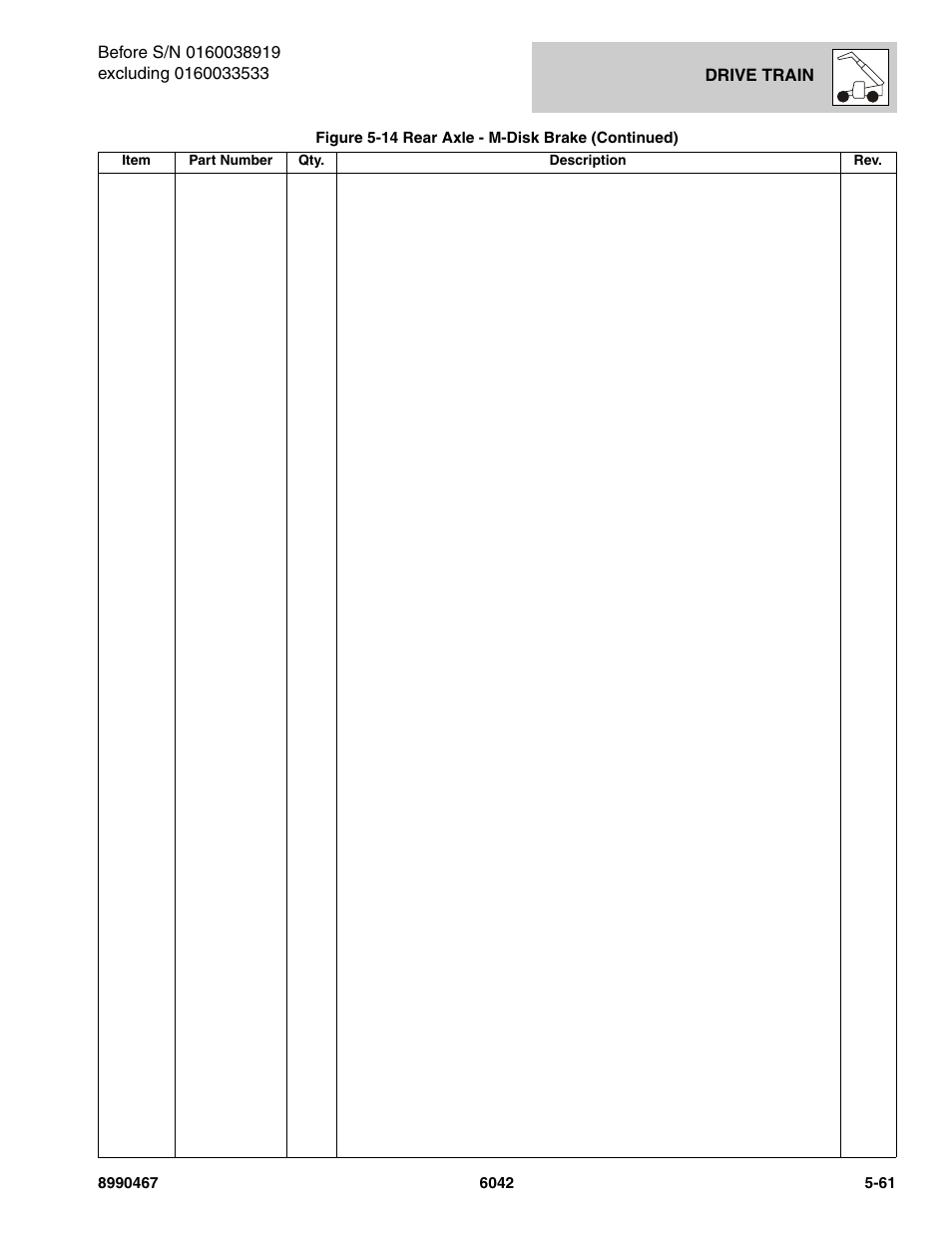SkyTrak 6042 Parts Manual User Manual | Page 193 / 466