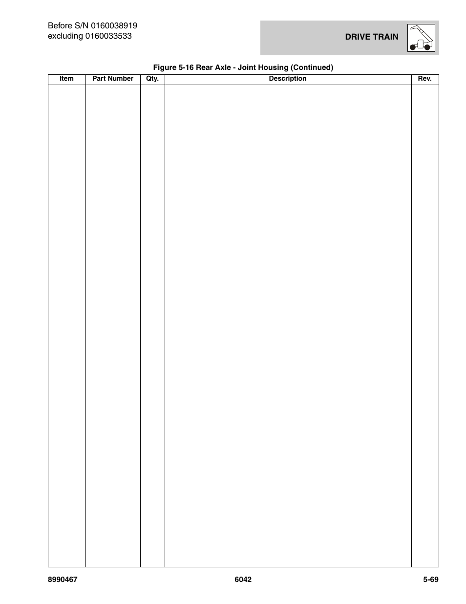SkyTrak 6042 Parts Manual User Manual | Page 201 / 466