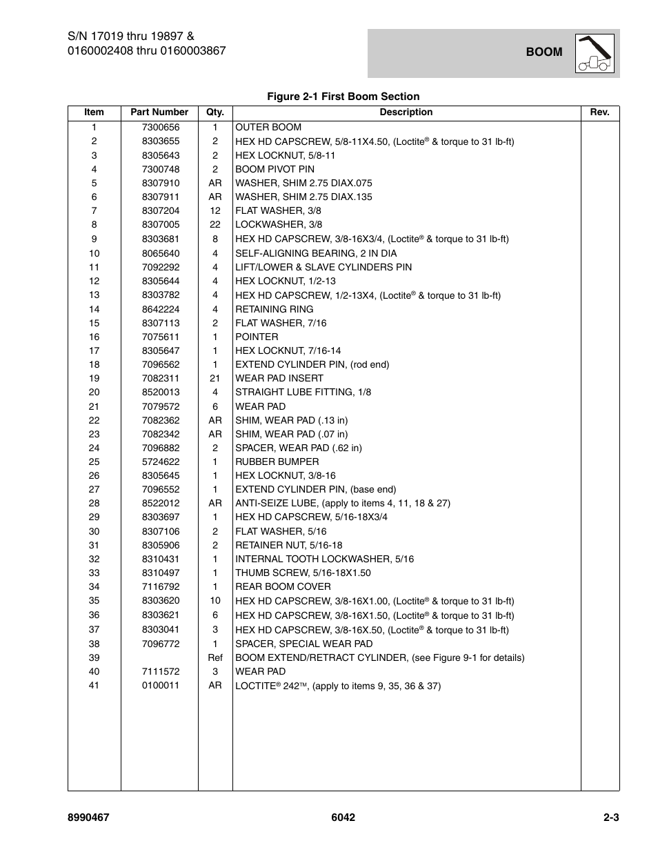 SkyTrak 6042 Parts Manual User Manual | Page 23 / 466