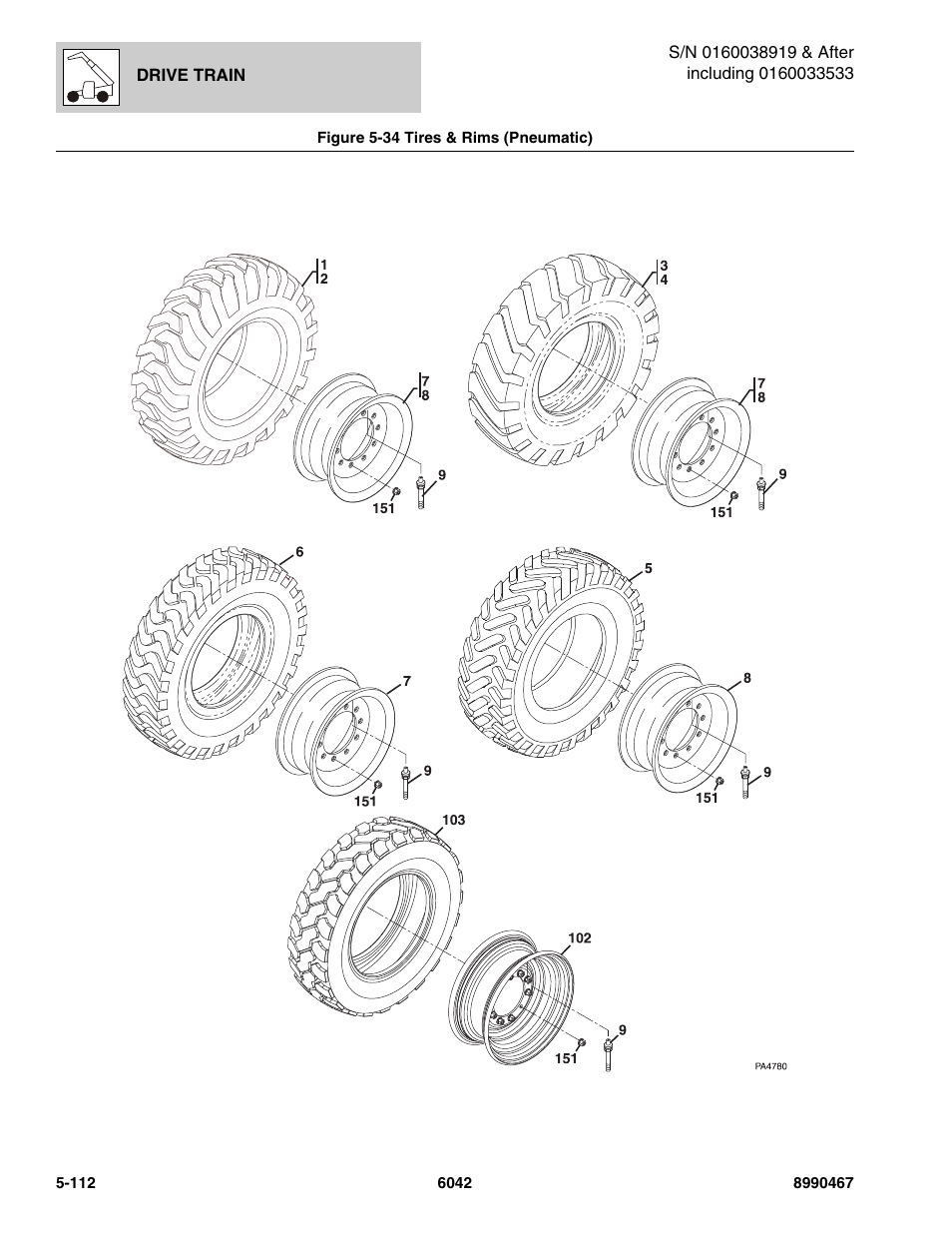SkyTrak 6042 Parts Manual User Manual | Page 244 / 466