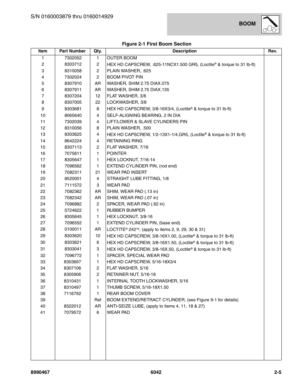 SkyTrak 6042 Parts Manual User Manual | Page 25 / 466