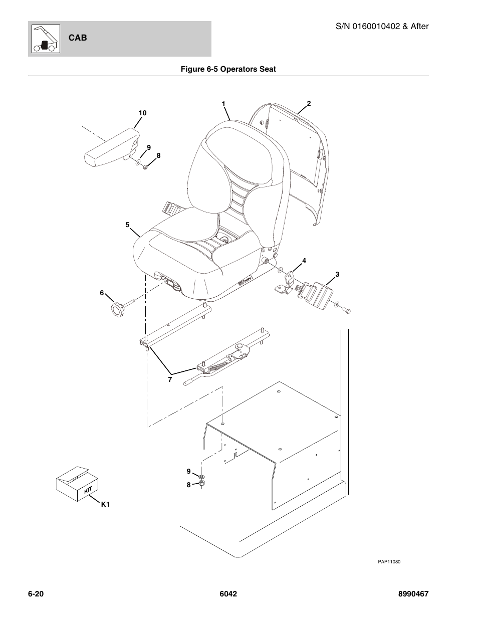 SkyTrak 6042 Parts Manual User Manual | Page 270 / 466