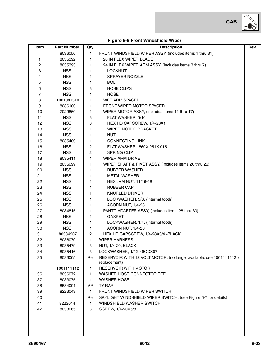 SkyTrak 6042 Parts Manual User Manual | Page 273 / 466
