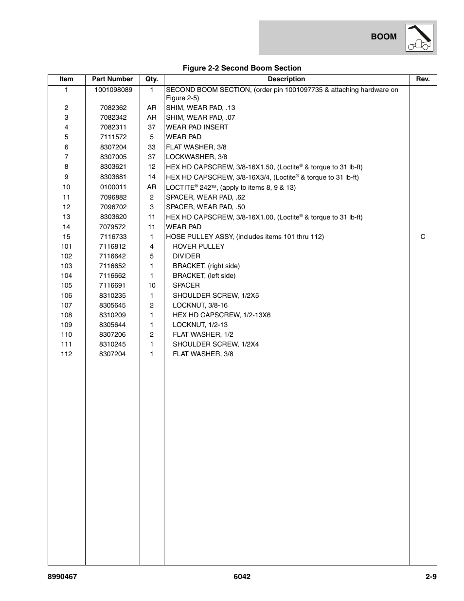 SkyTrak 6042 Parts Manual User Manual | Page 29 / 466