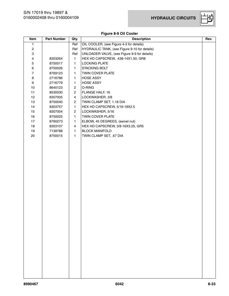 SkyTrak 6042 Parts Manual User Manual | Page 335 / 466