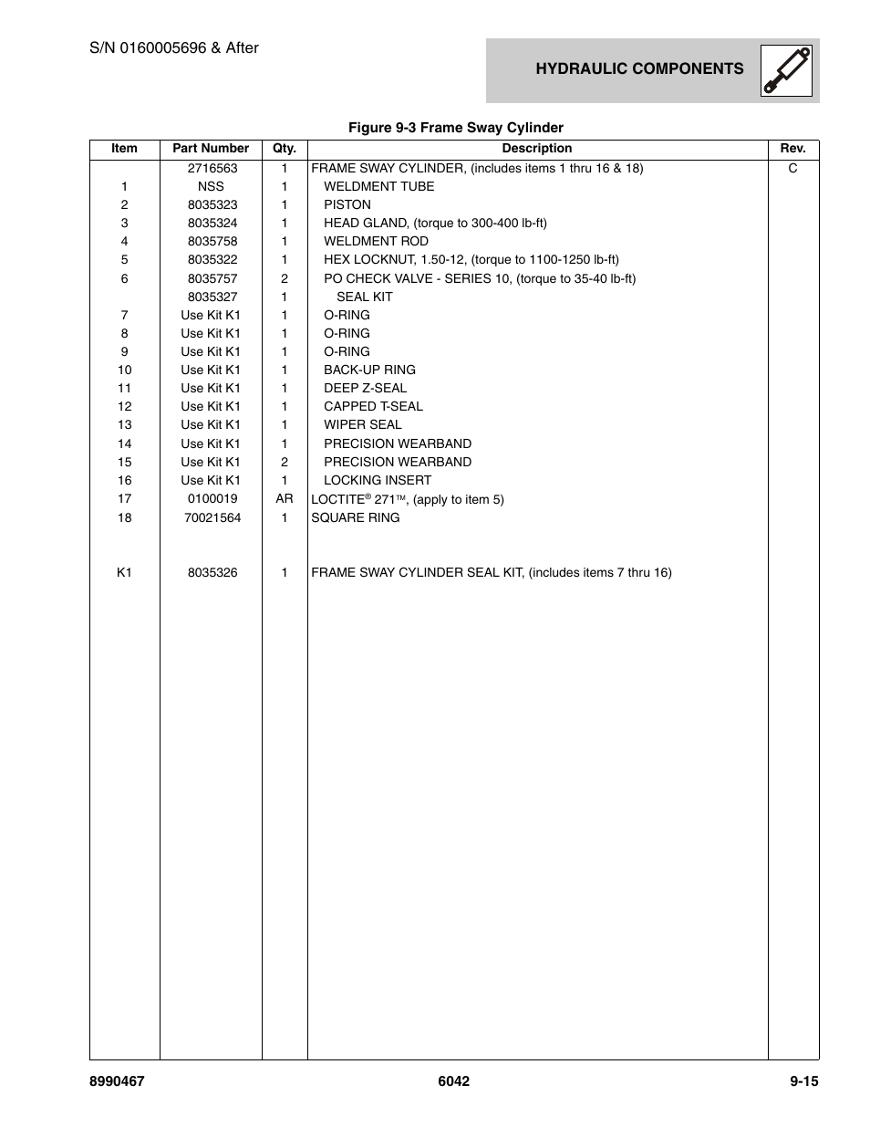 SkyTrak 6042 Parts Manual User Manual | Page 355 / 466