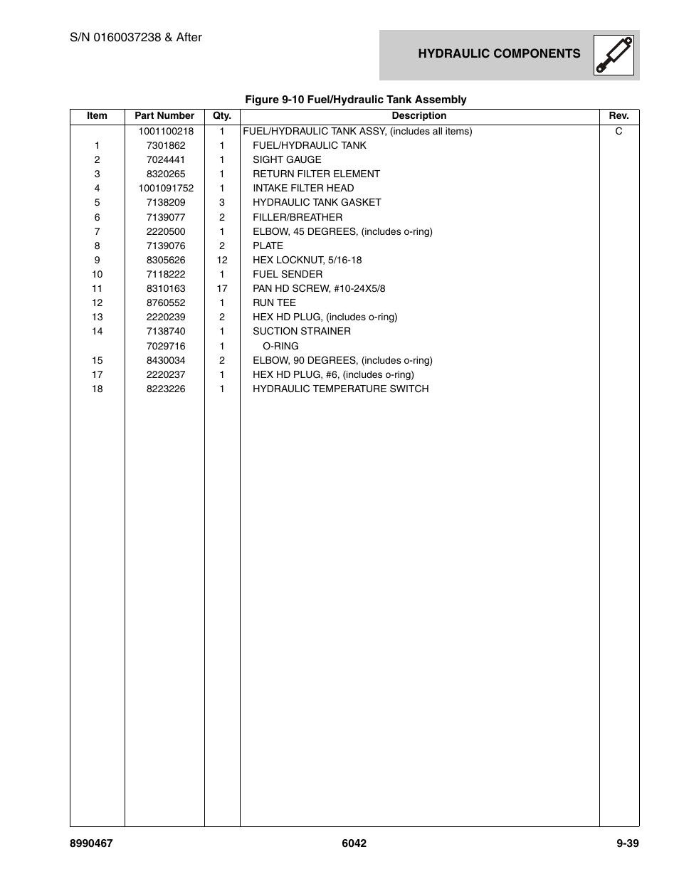 SkyTrak 6042 Parts Manual User Manual | Page 379 / 466