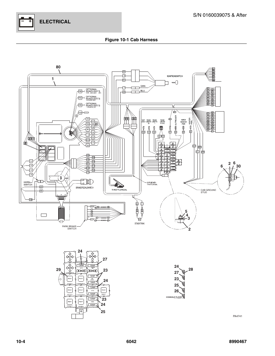 Electrical | SkyTrak 6042 Parts Manual User Manual | Page 394 / 466