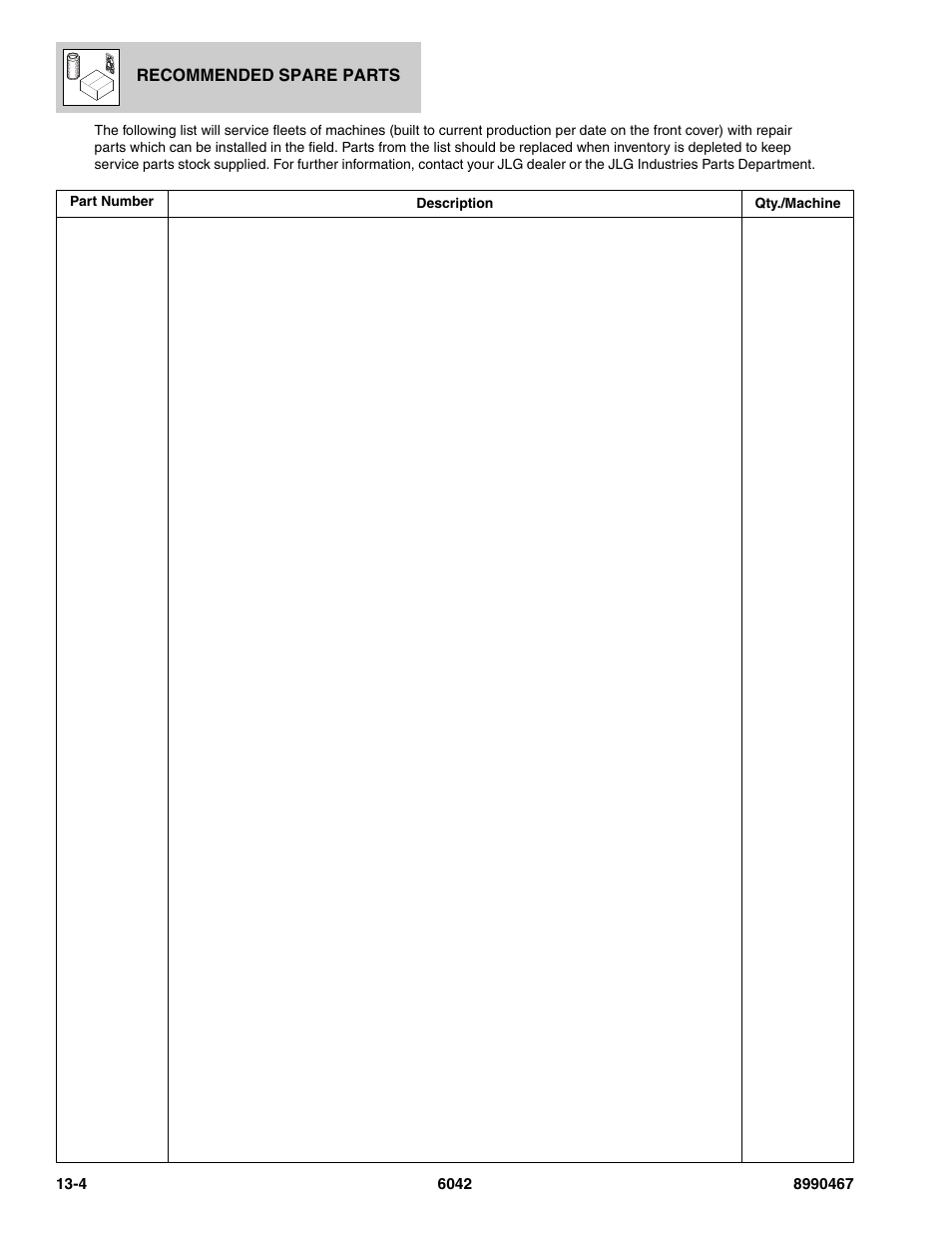 SkyTrak 6042 Parts Manual User Manual | Page 452 / 466