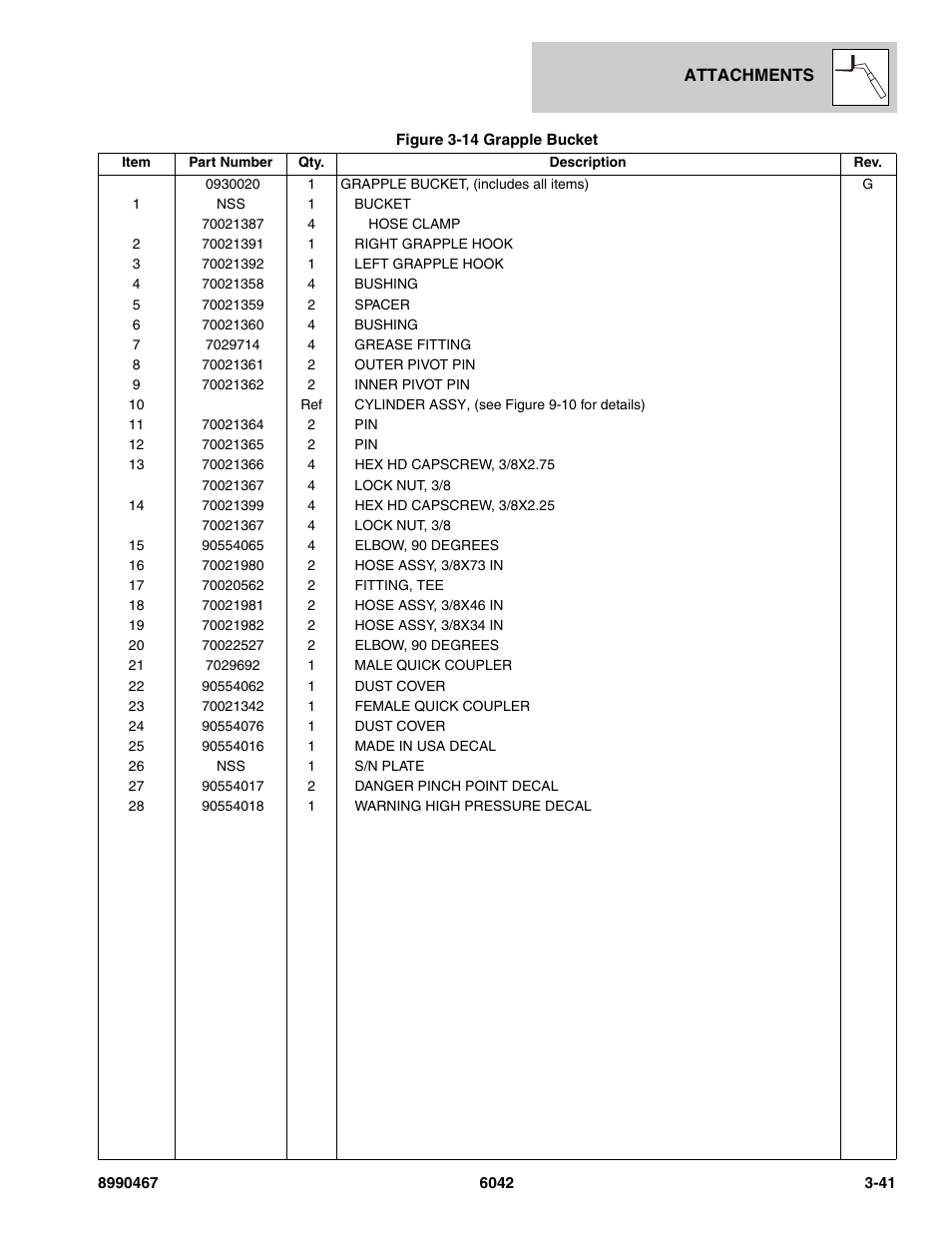 SkyTrak 6042 Parts Manual User Manual | Page 79 / 466