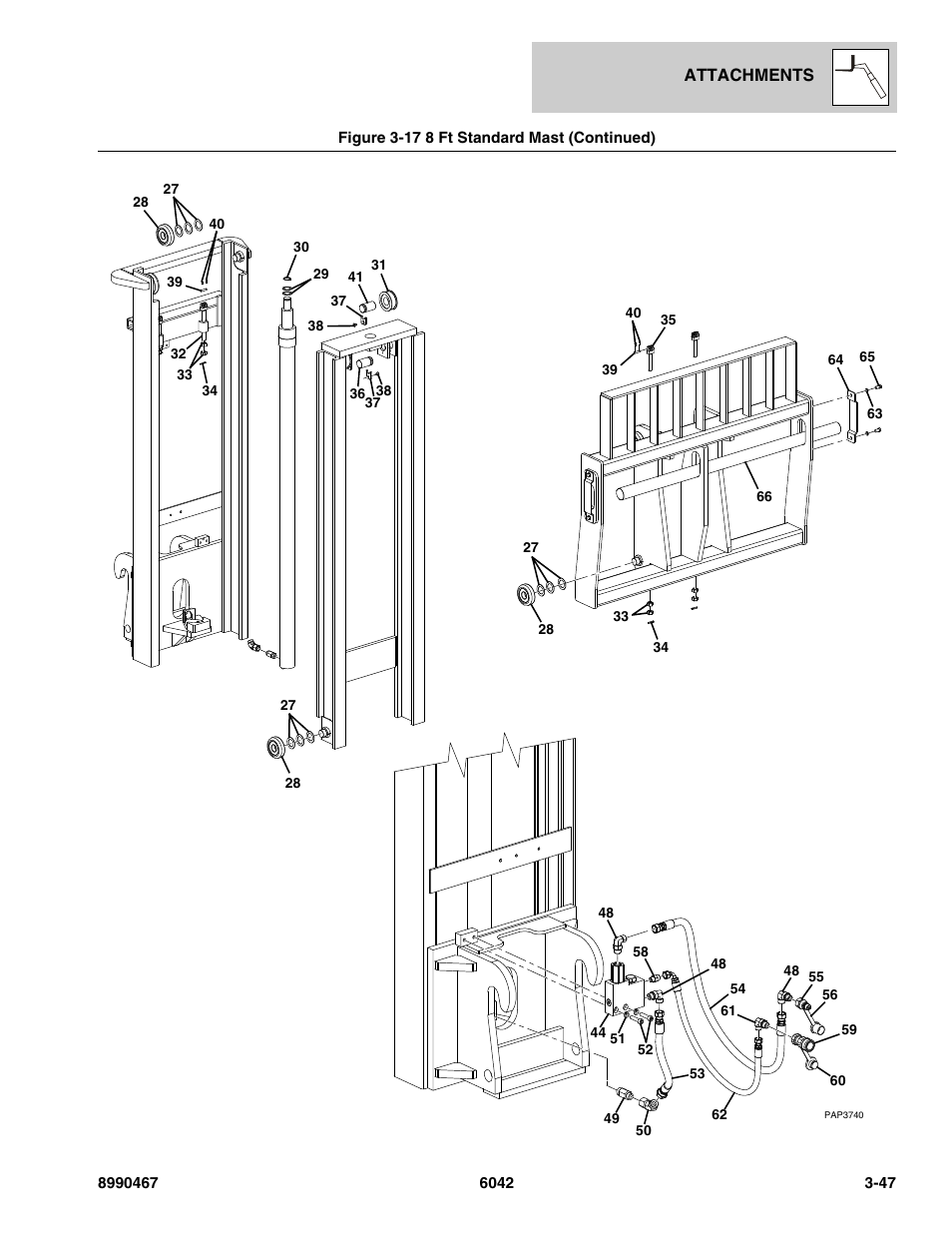 SkyTrak 6042 Parts Manual User Manual | Page 85 / 466
