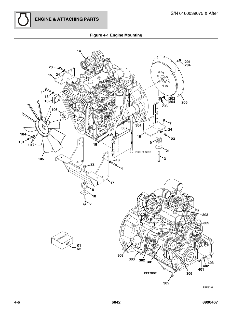SkyTrak 6042 Parts Manual User Manual | Page 96 / 466