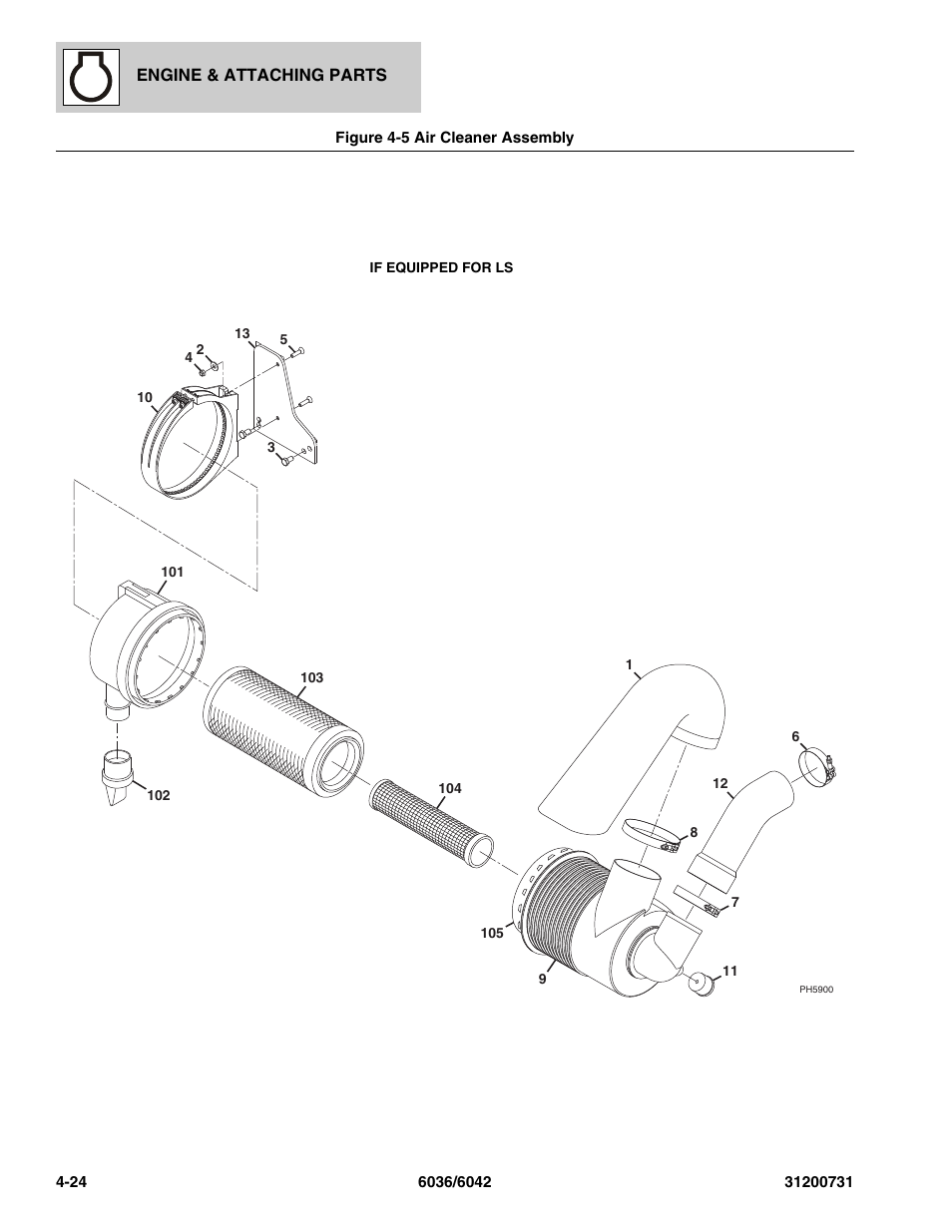 SkyTrak 6036 Parts Manual User Manual | Page 102 / 364