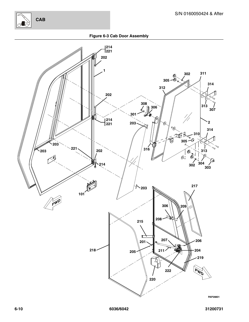 SkyTrak 6036 Parts Manual User Manual | Page 198 / 364