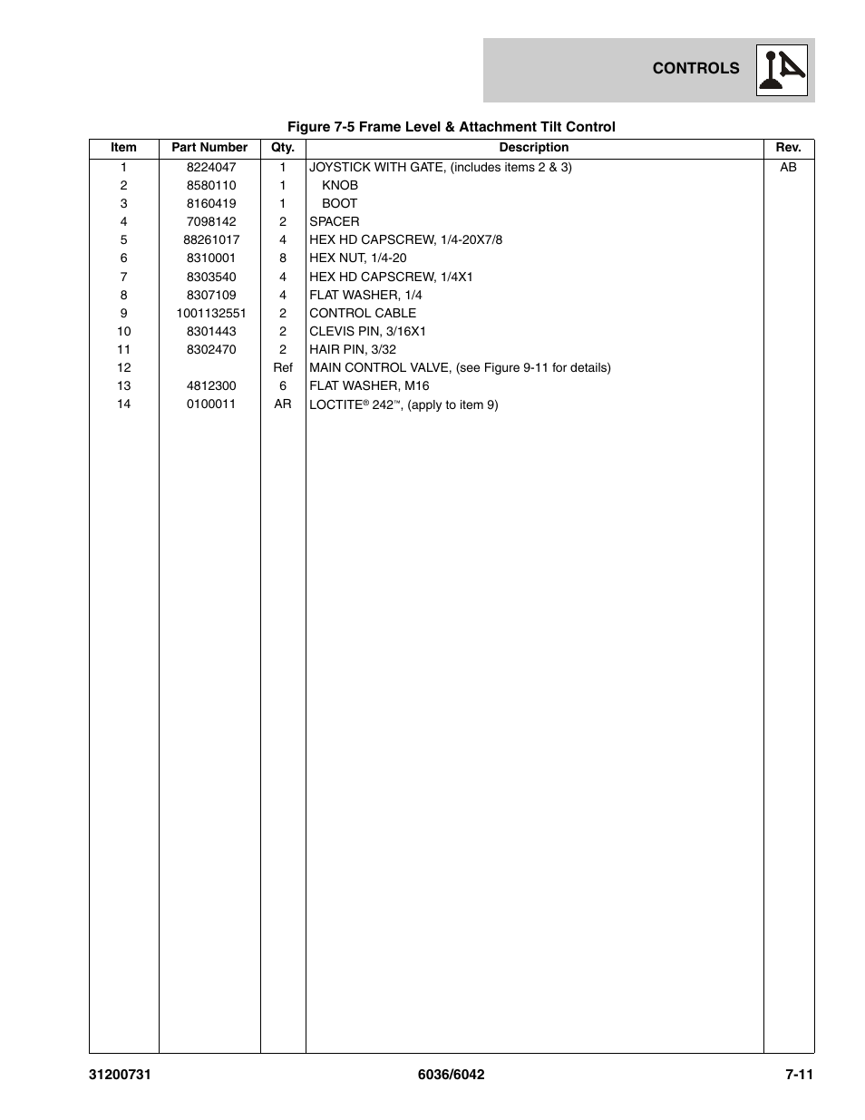 SkyTrak 6036 Parts Manual User Manual | Page 223 / 364