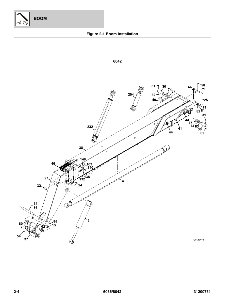 SkyTrak 6036 Parts Manual User Manual | Page 24 / 364