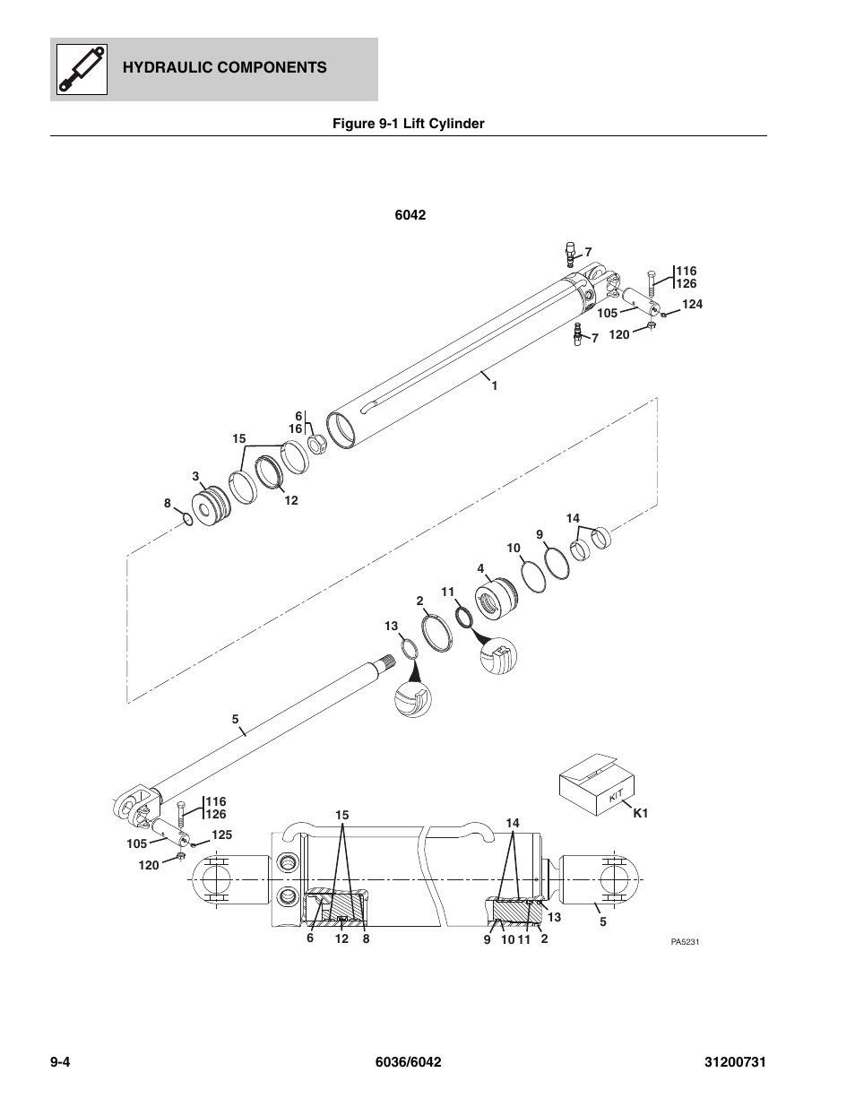 SkyTrak 6036 Parts Manual User Manual | Page 260 / 364