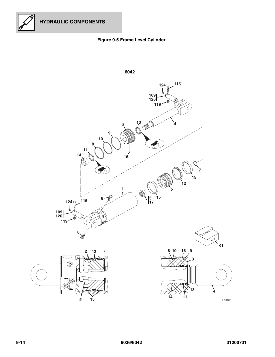SkyTrak 6036 Parts Manual User Manual | Page 270 / 364
