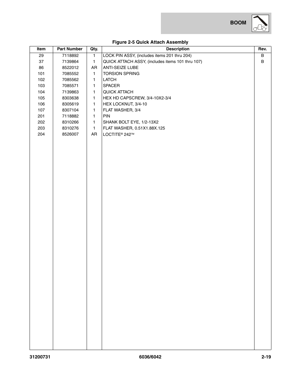 SkyTrak 6036 Parts Manual User Manual | Page 39 / 364