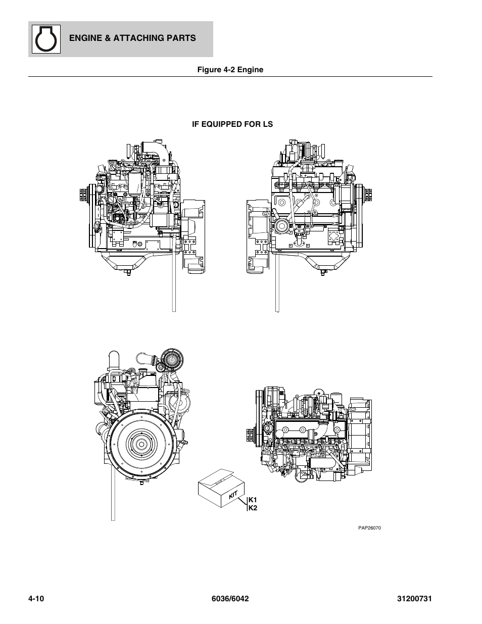 SkyTrak 6036 Parts Manual User Manual | Page 88 / 364