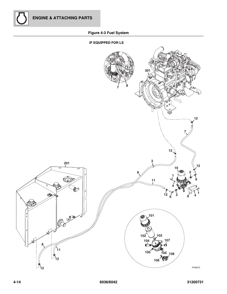 SkyTrak 6036 Parts Manual User Manual | Page 92 / 364
