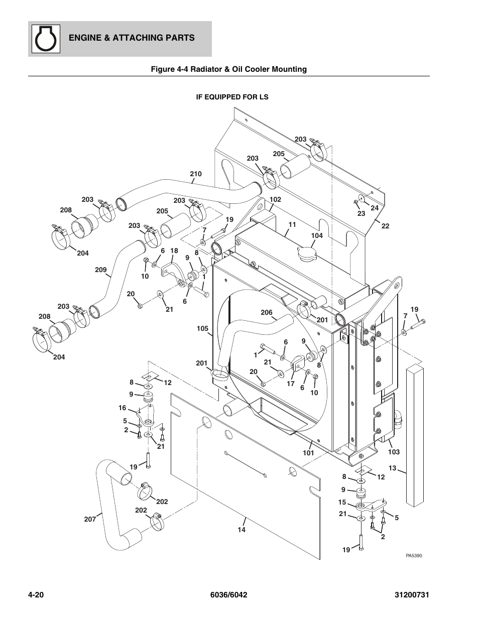 SkyTrak 6036 Parts Manual User Manual | Page 98 / 364